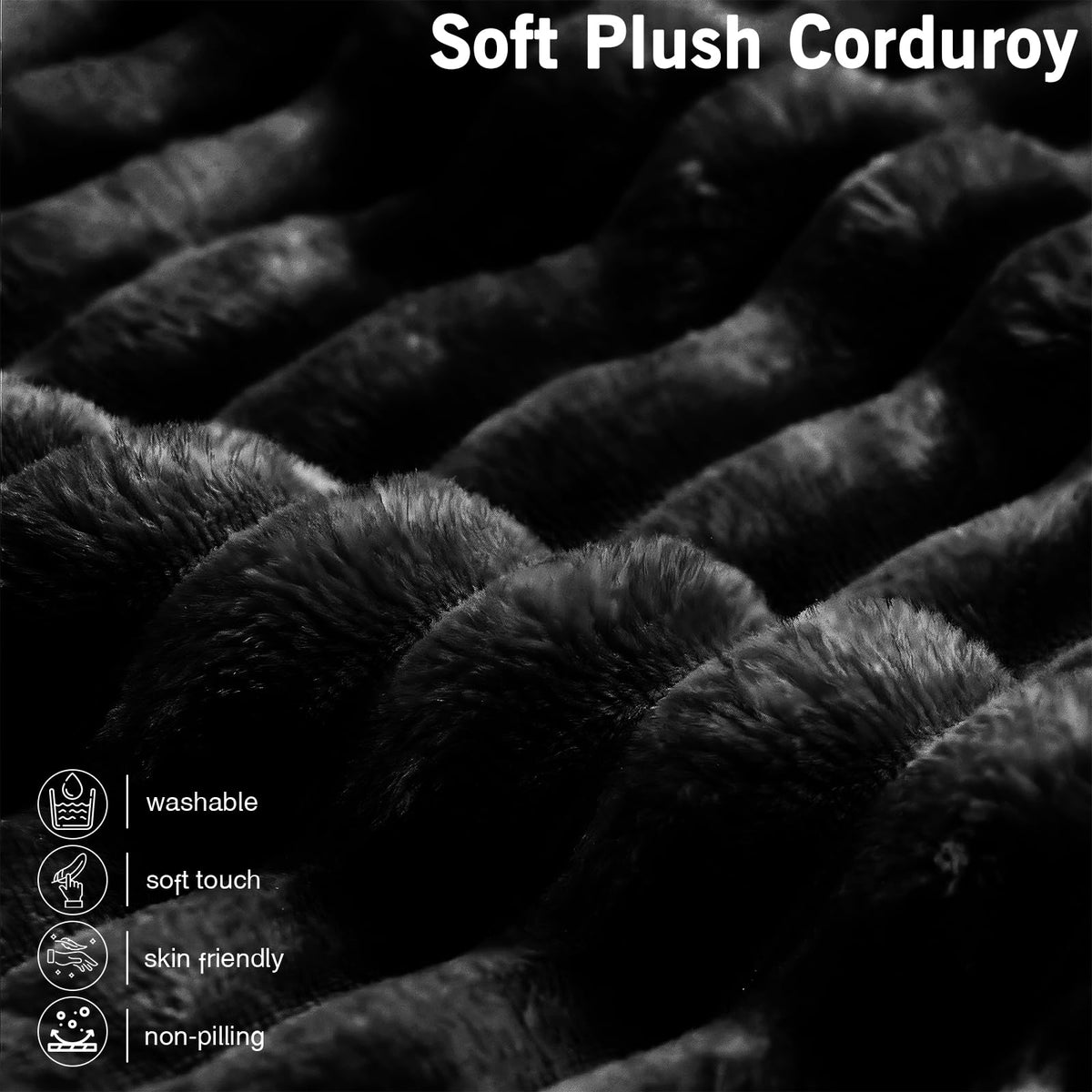 Corduroy Double Chaise Lounge