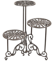 3-Tier Cast Iron Plant Stand