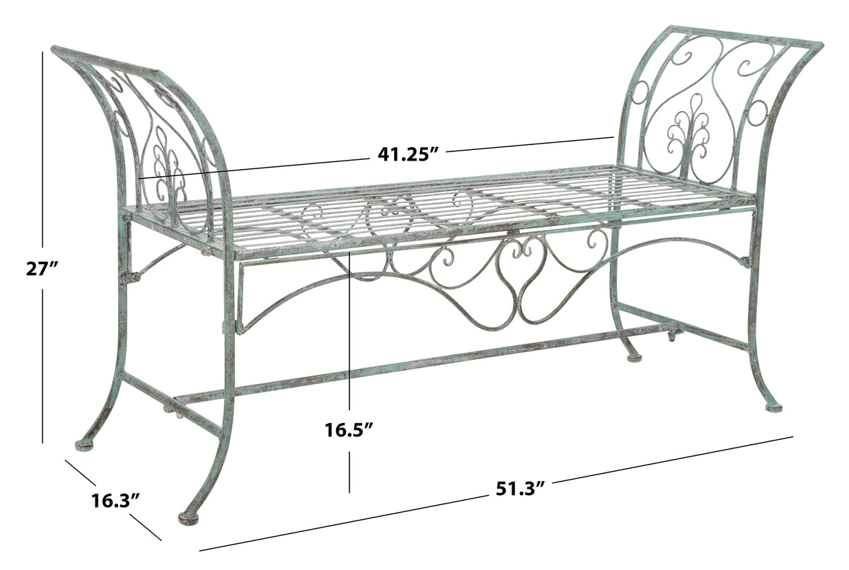 Iron Garden Bench