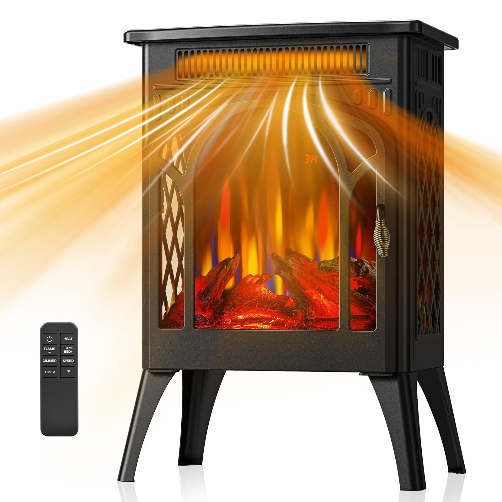 Electric Fireplace Stove Heater
