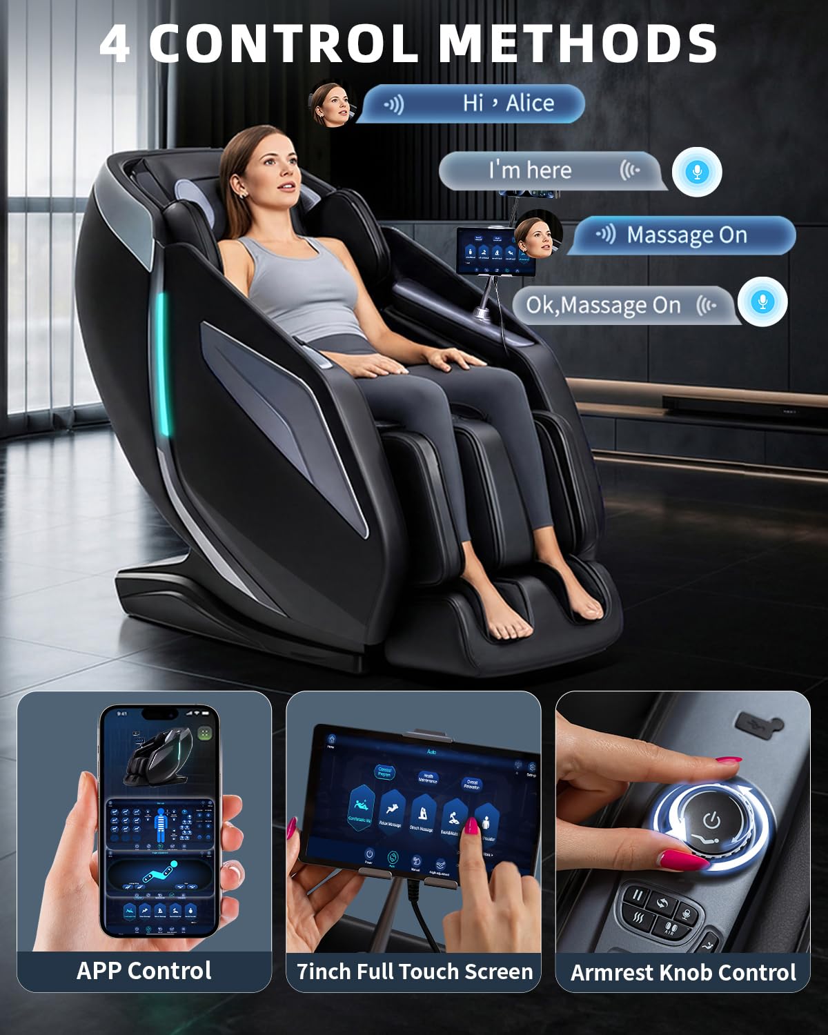 4D Zero Gravity Full Body Massage Chair