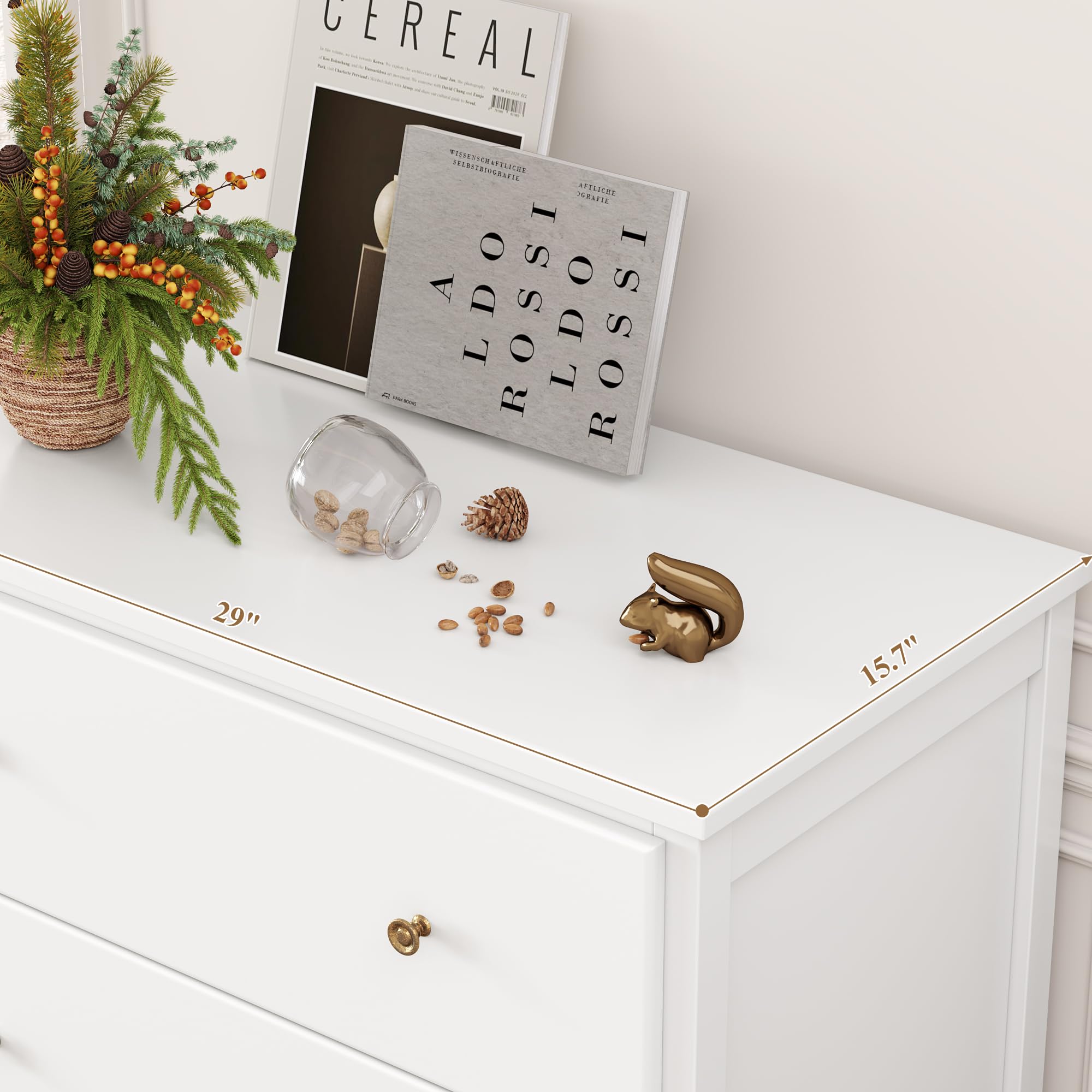 4-Drawer Dresser Chest