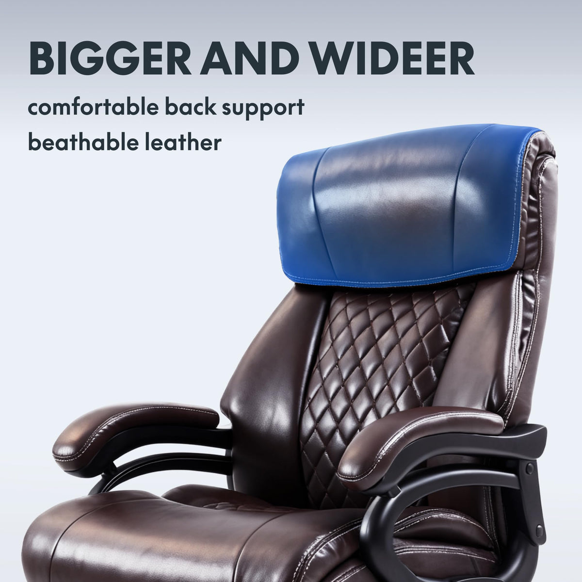 FLEXISPOT 500lbs Big and Tall Office Chair for Heavy People, Brown, OS3