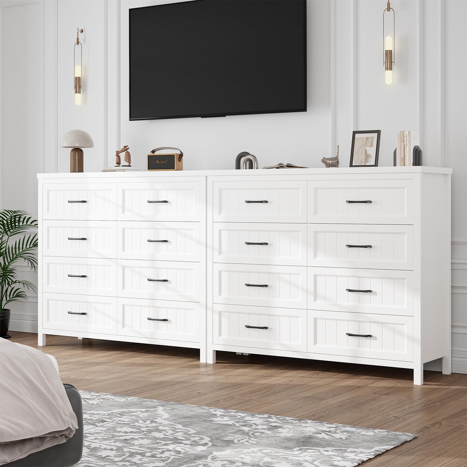8-Drawer Farmhouse Dresser