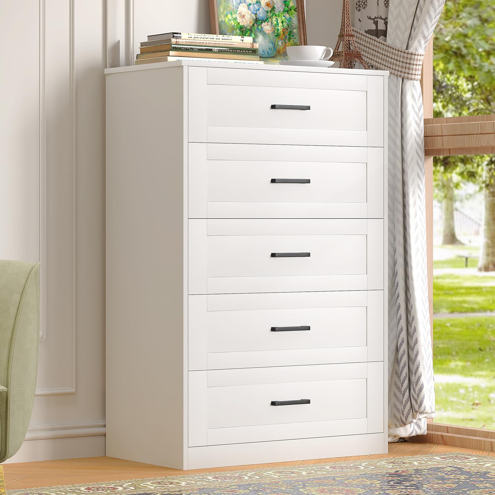 5-Drawer Farmhouse Dresser
