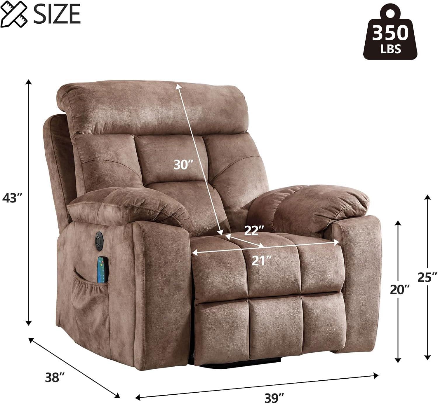 Power Lift Recliner Chair with Massage & Heat