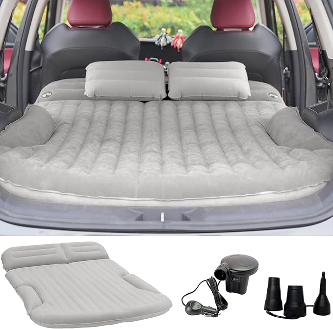 SUV Inflatable Air Mattress with Pillows & Pump
