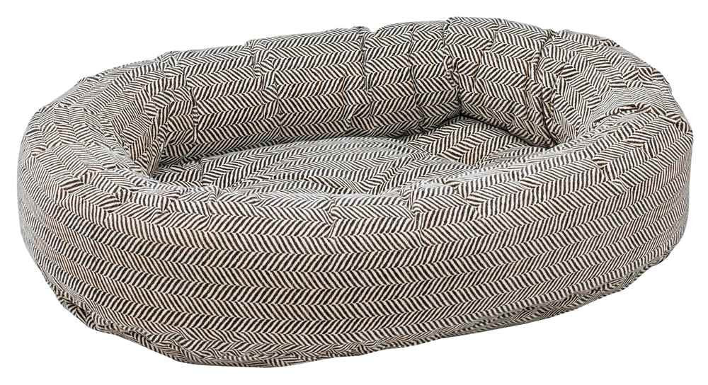 Donut Pet Bed – X-Large, Herringbone