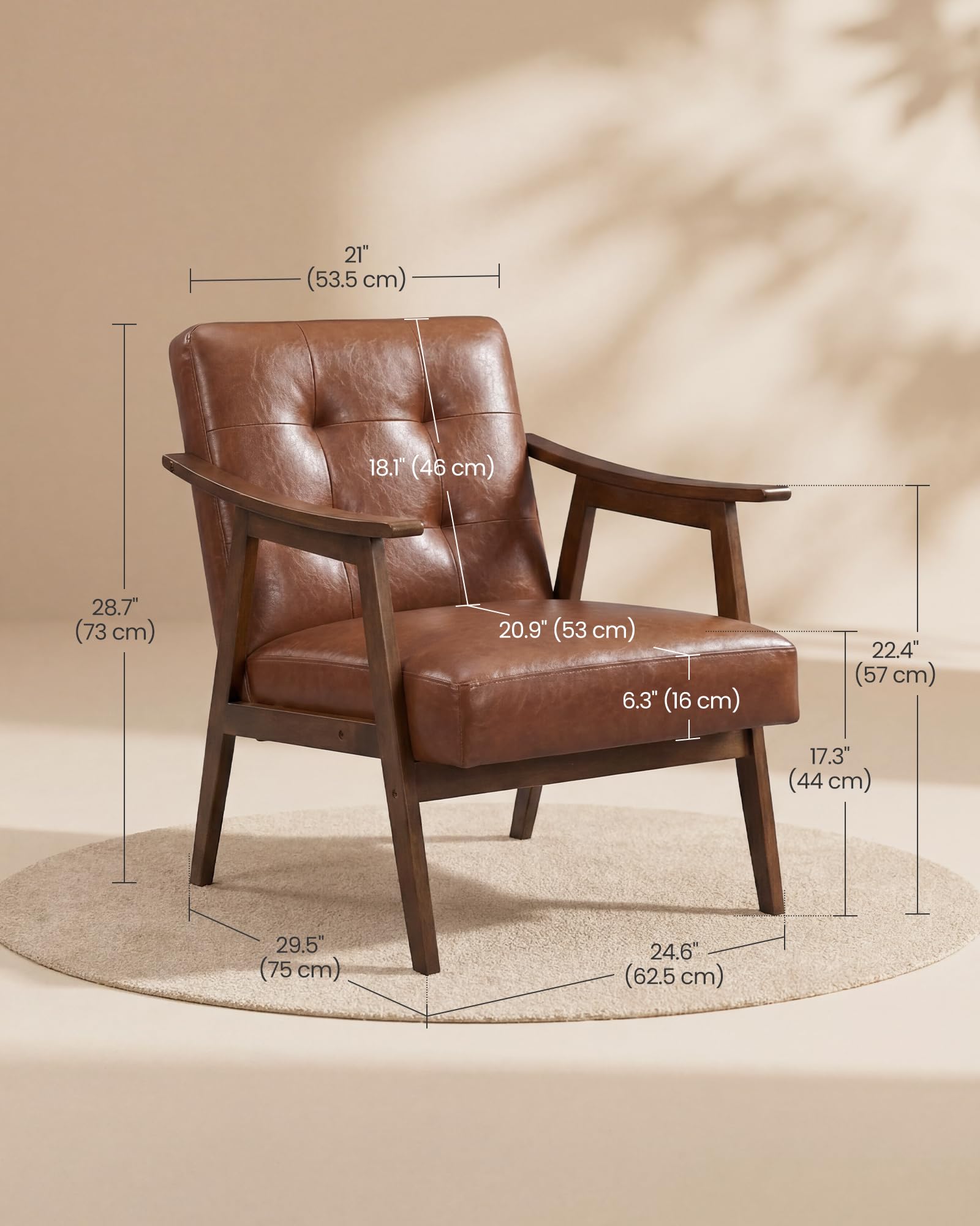 Mid-Century Modern Accent Chair