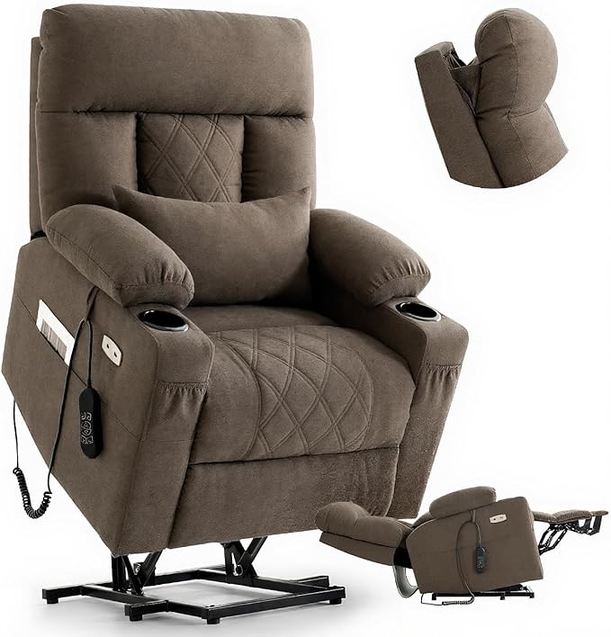 Triple Motor Power Lift Recliner Chair