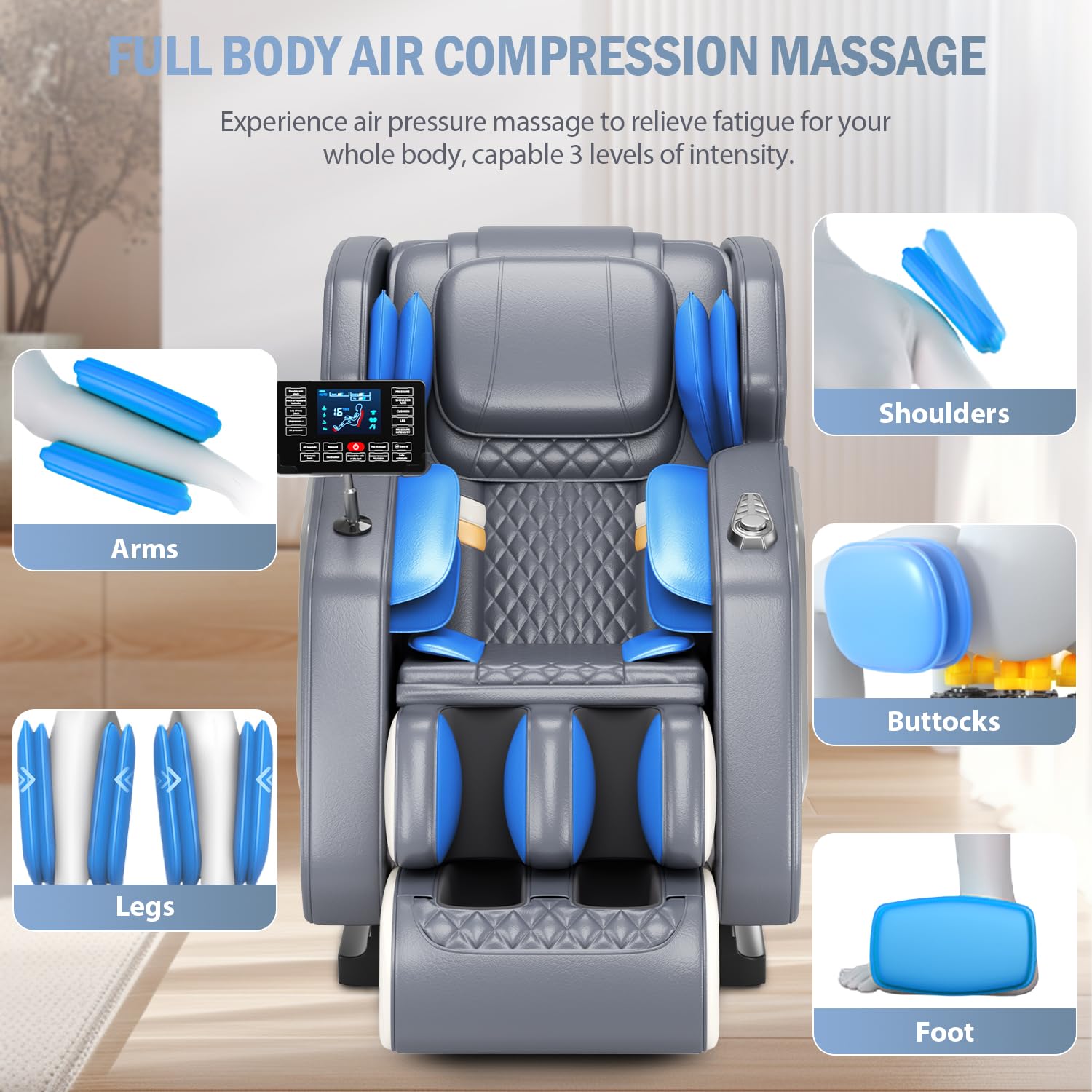 Full Body Zero Gravity Massage Chair Recliner