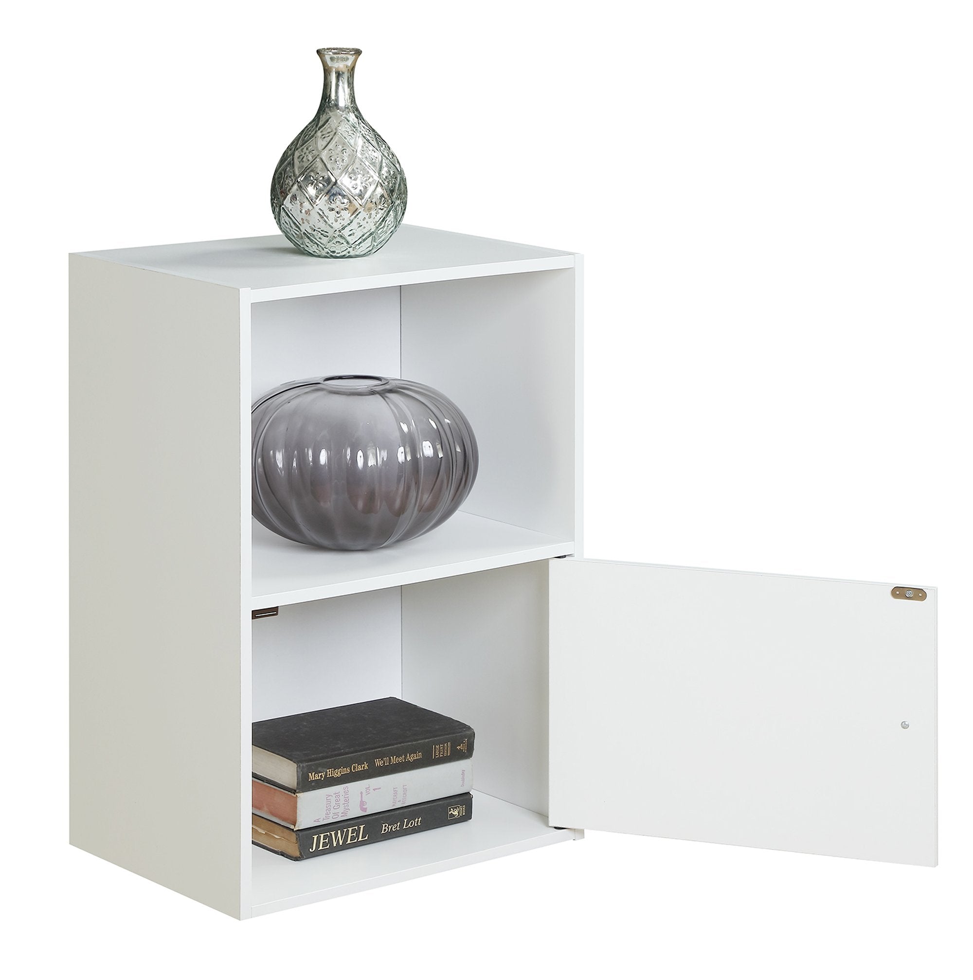 Convenience Concepts 151186W X-Tra Storage 1-Door Cabinet, White