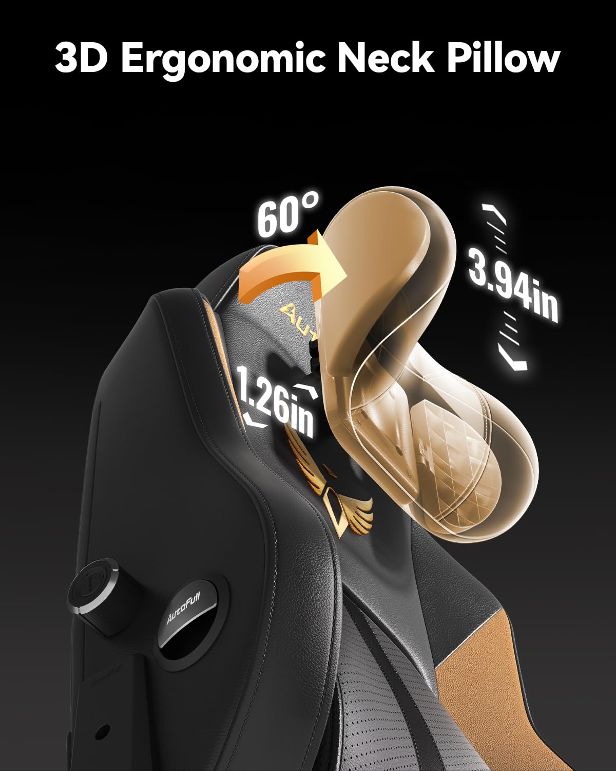Ergonomic Gaming Chair with Heated & Ventilated Seat