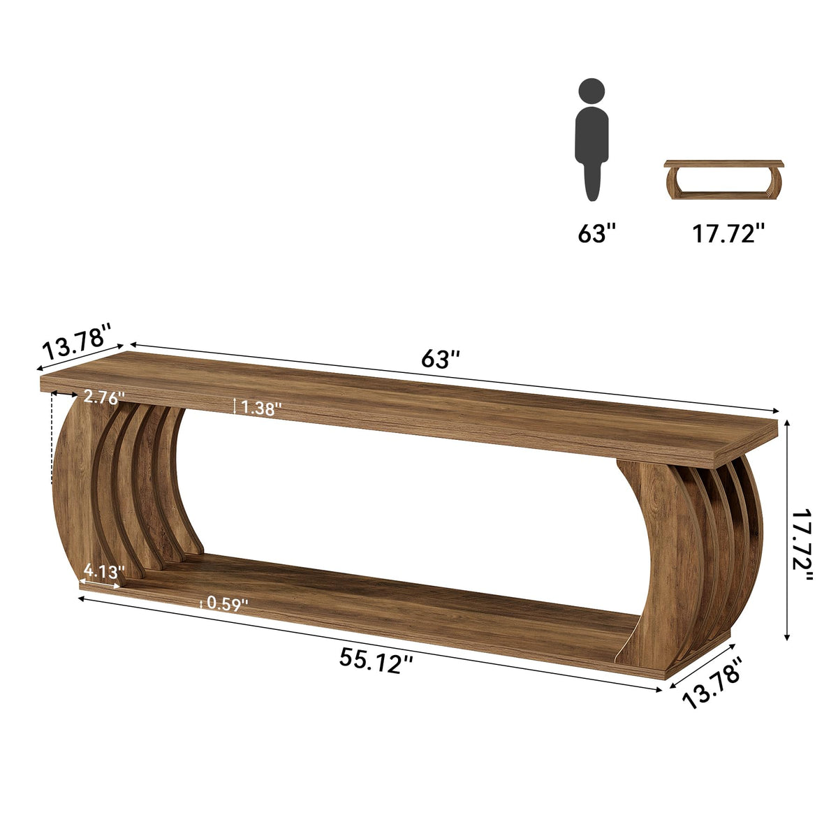 Farmhouse Entryway Storage Bench