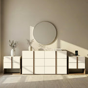 3-Piece Bedroom Set with 6-Drawer Dresser & 2 Nightstands