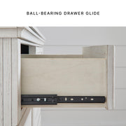 Signature Design by Ashley Robbinsdale Casual 5 Drawer Chest with Felt-Lined Upper Drawer, White