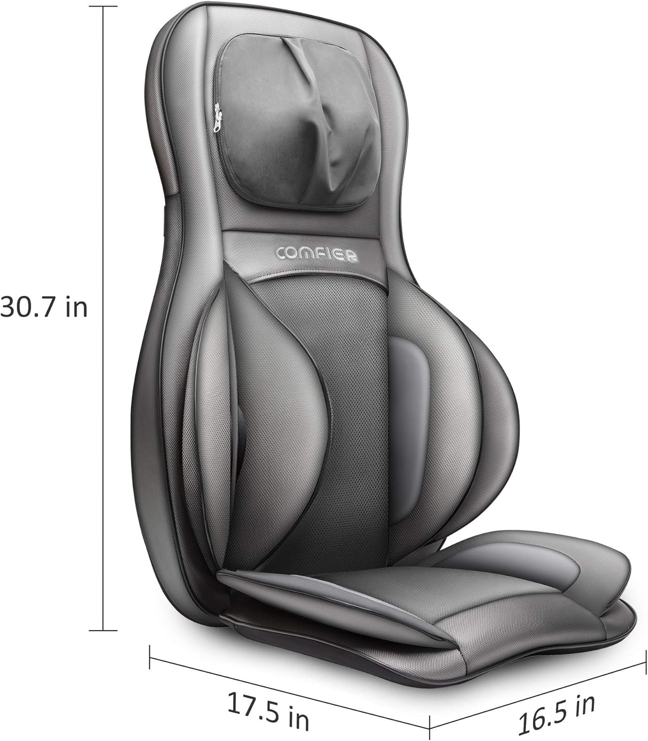 Shiatsu Neck & Back Massage Chair Pad