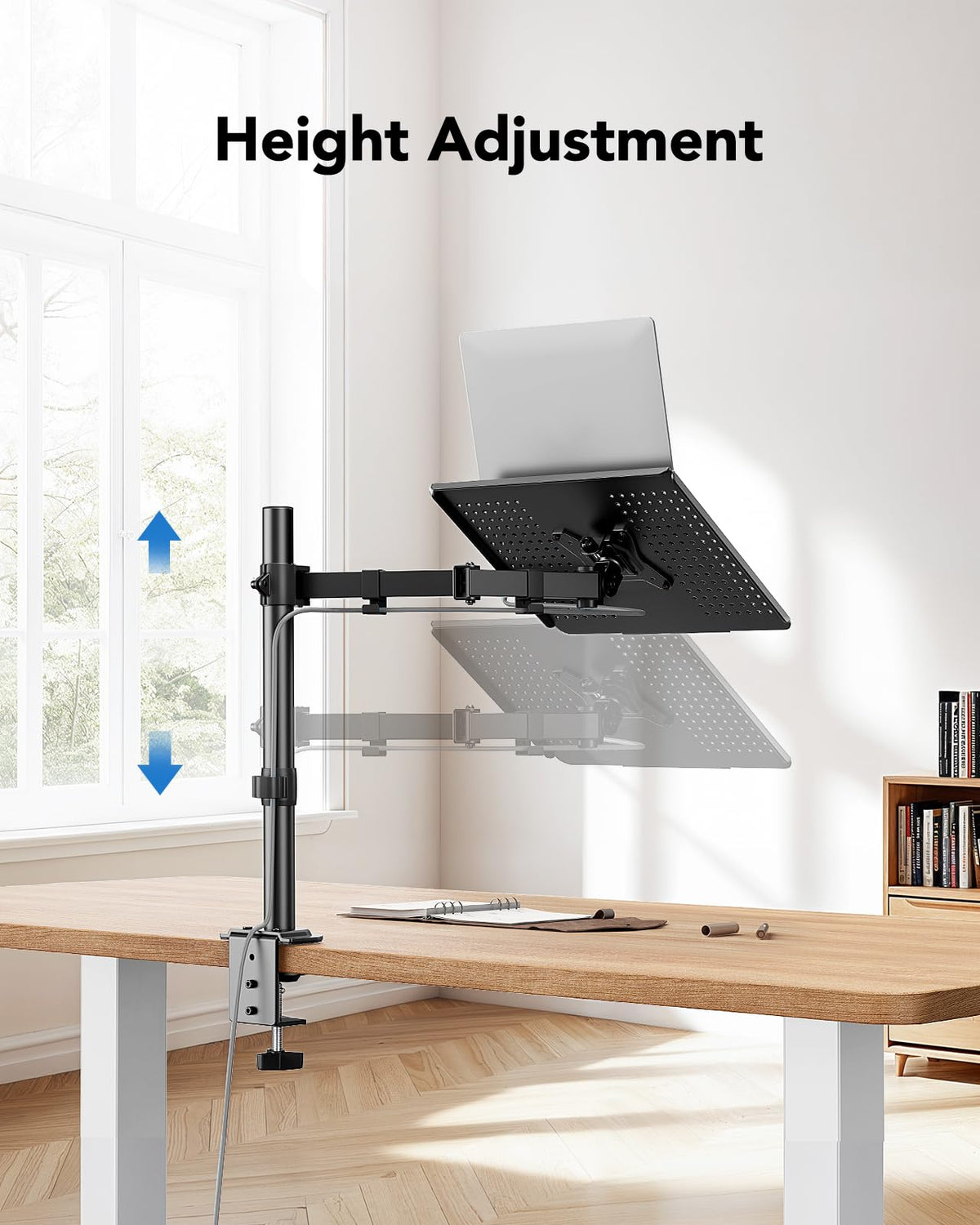HUANUO Laptop Desk Mount - 17' to 32' Monitor Arm