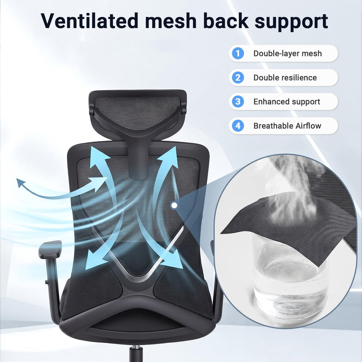 Big and Tall Mesh Office Chair