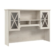Farmhouse Glass Door Storage Hutch