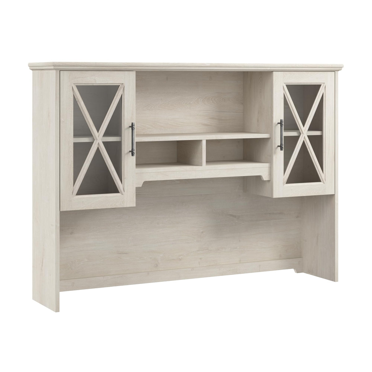 Farmhouse Glass Door Storage Hutch