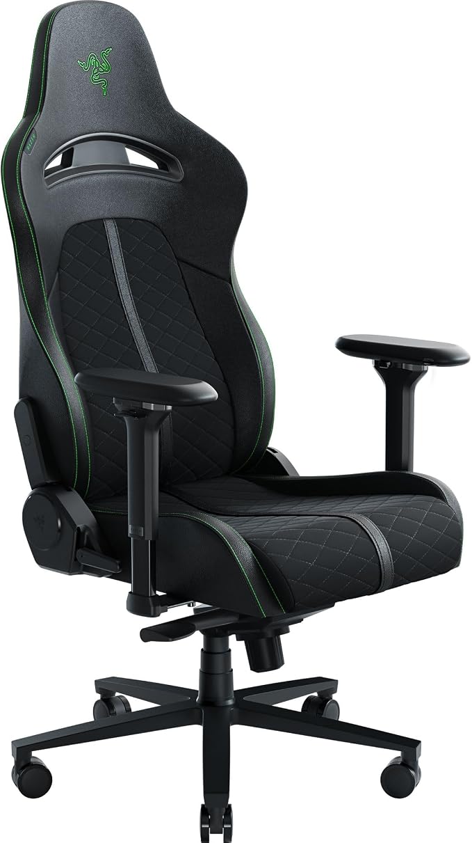 Black Reclining Gaming Chair