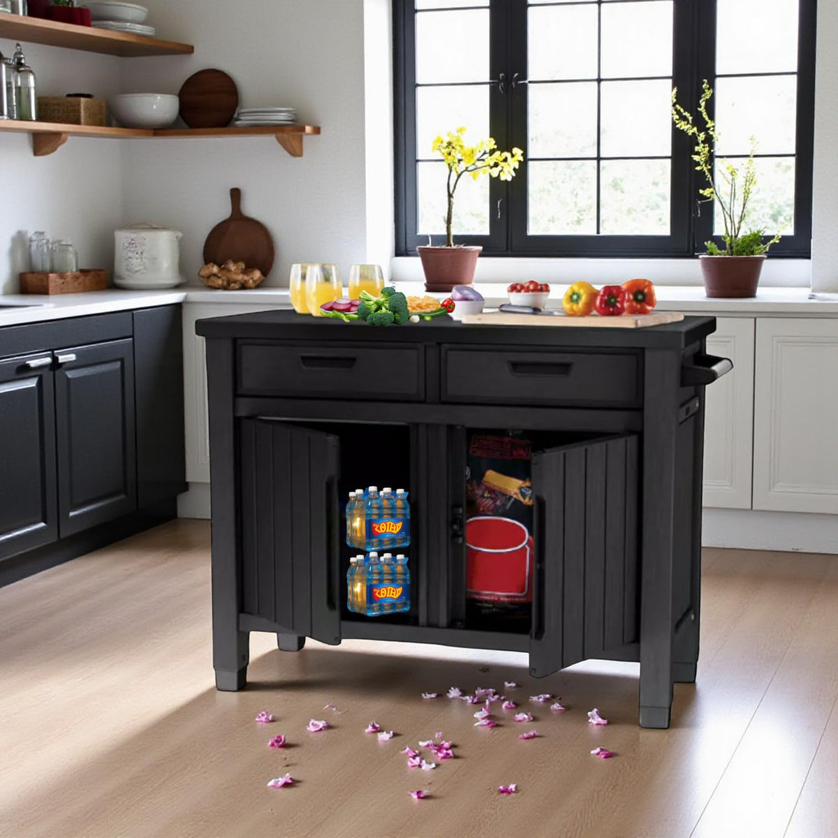 Outdoor Grill Storage Table