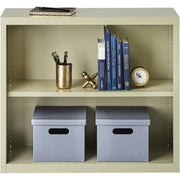 Steel 2-Shelf Bookcase