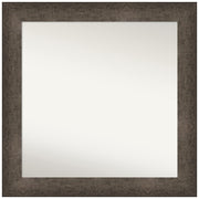 Amanti Art Bronze Wall & Bathroom Mirror for Over Sink, 29x29 Small Mirror