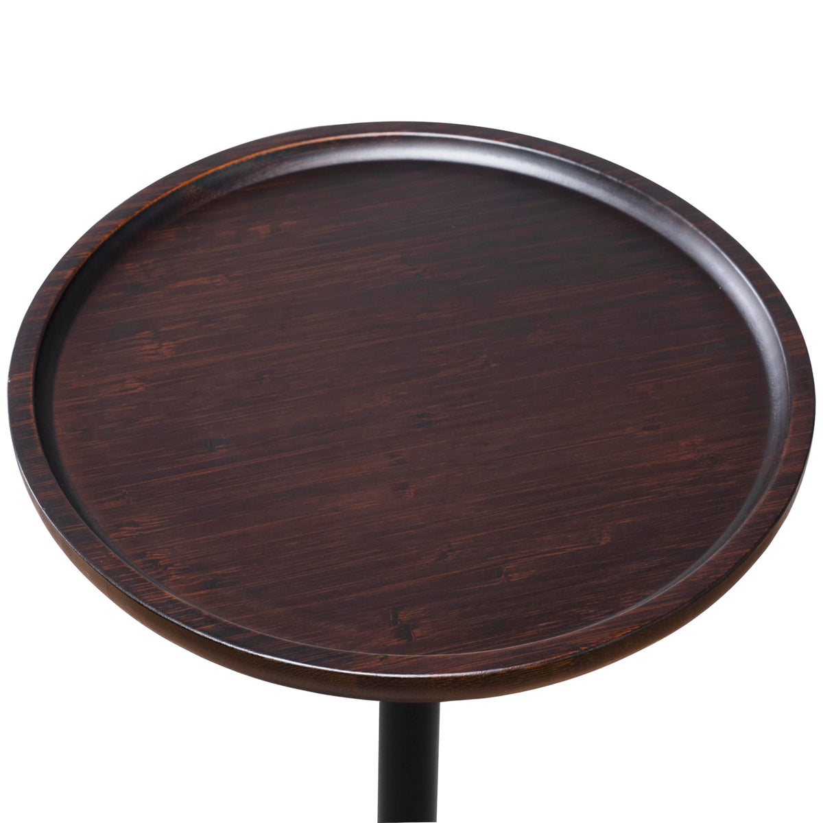 JIAYUEJU Coat Rack Freestanding with Table for Entryway (Black)