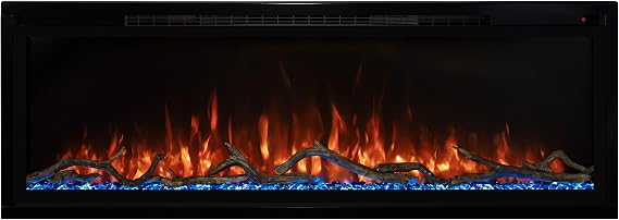 Slimline Electric Fireplace