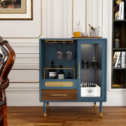 Coffee Bar Cabinet with Wine Storage