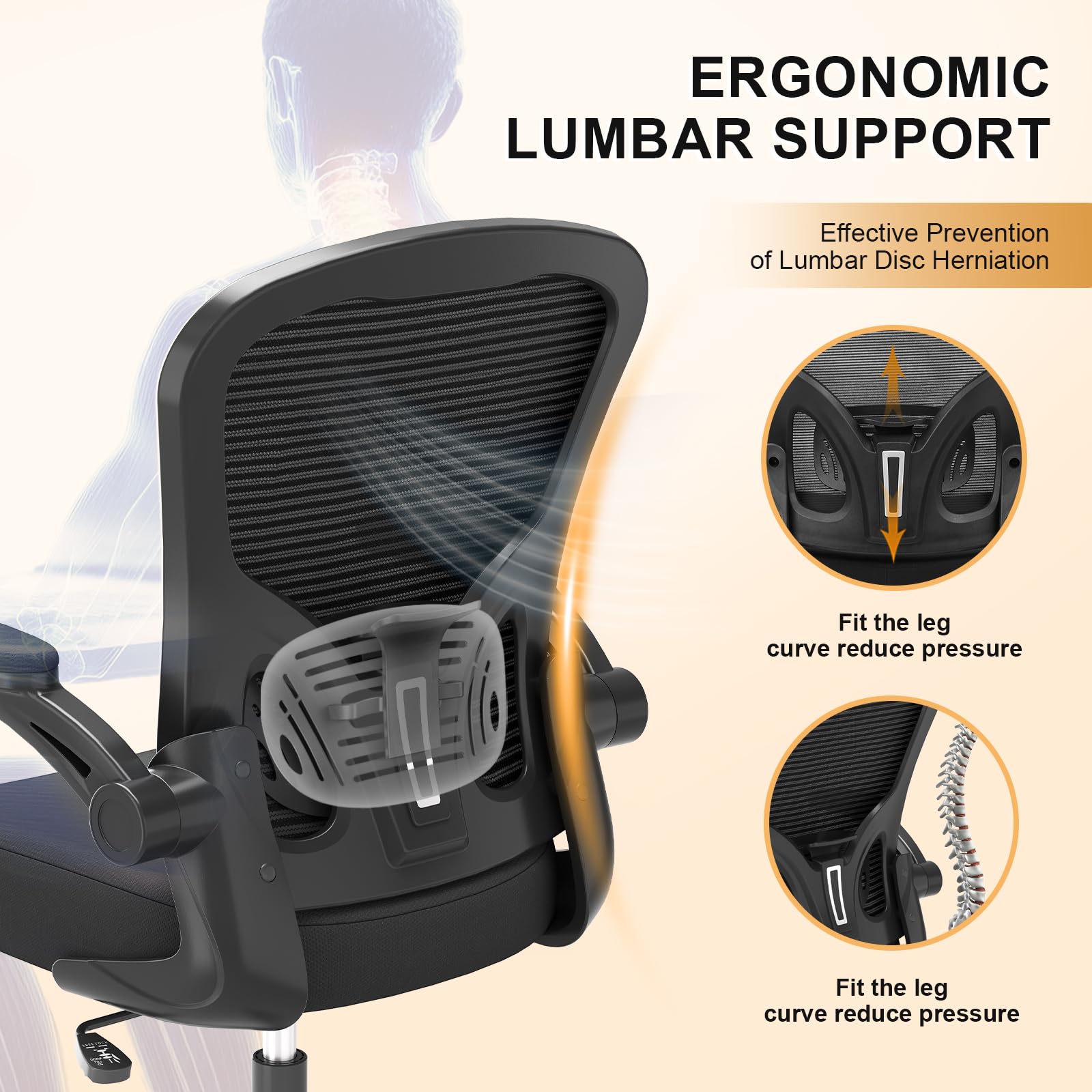 Ergonomic High Back Mesh Office Chair
