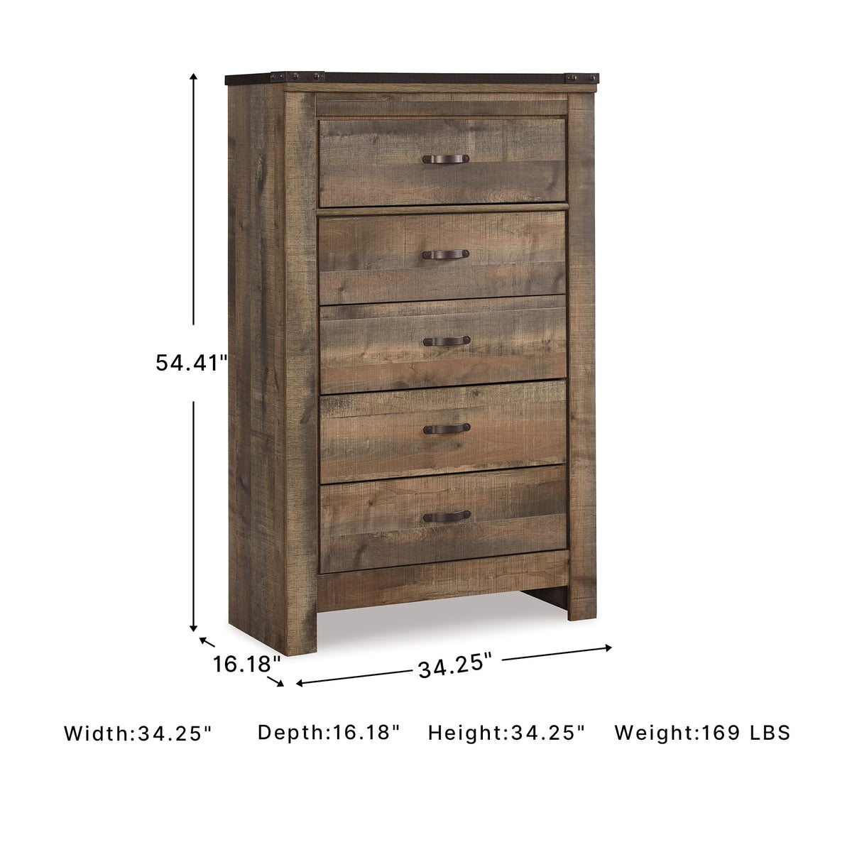 Signature Design by Ashley 5 Drawer Chest of Drawers