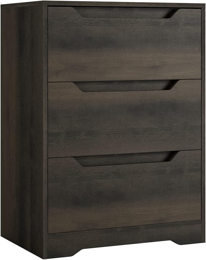 3-Drawer Dresser with Storage