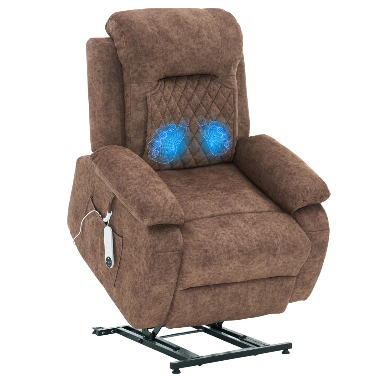 Dual Motor Massage Lift Recliner