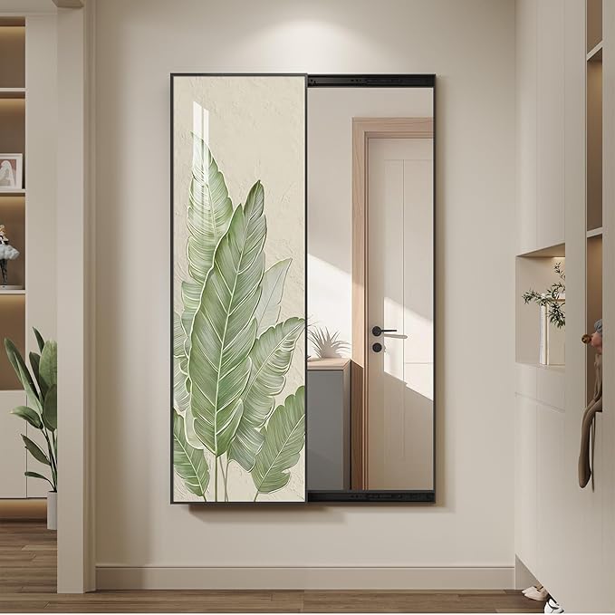 Sliding Full-Length Wall Mirror