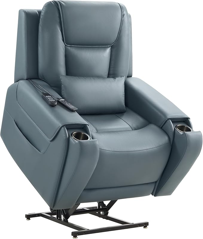 Power Lift Recliner Chair with Massage, Heat & Triple Motor