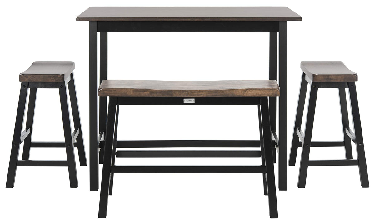 4-Piece Oak Pub Table Set