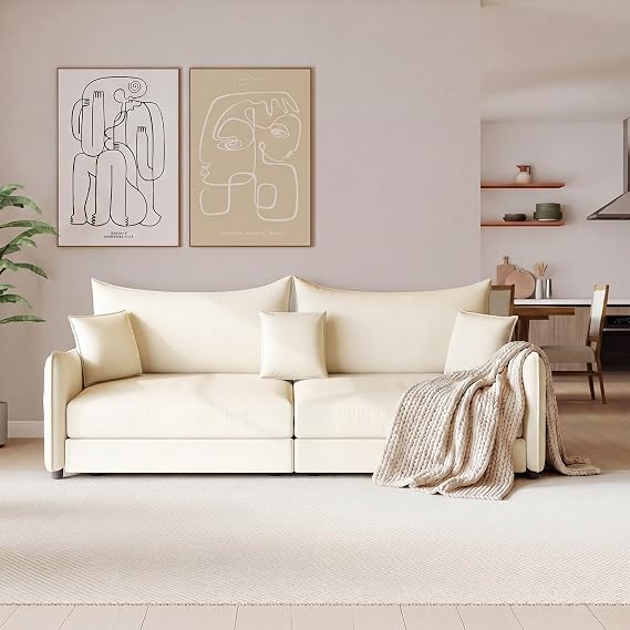 Velvet Convertible Sofa Bed