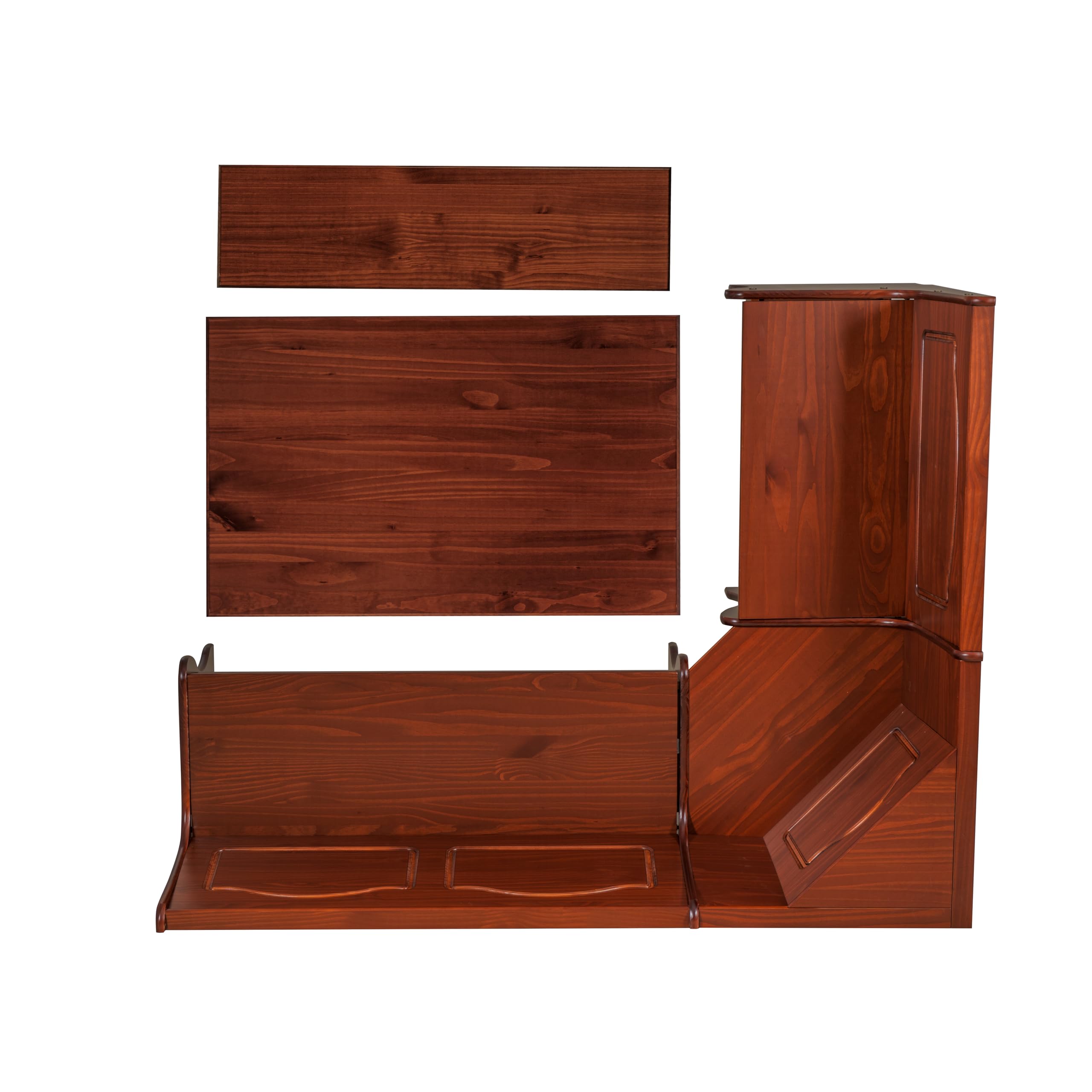 Linon Chelsea Walnut Kitchen Nook