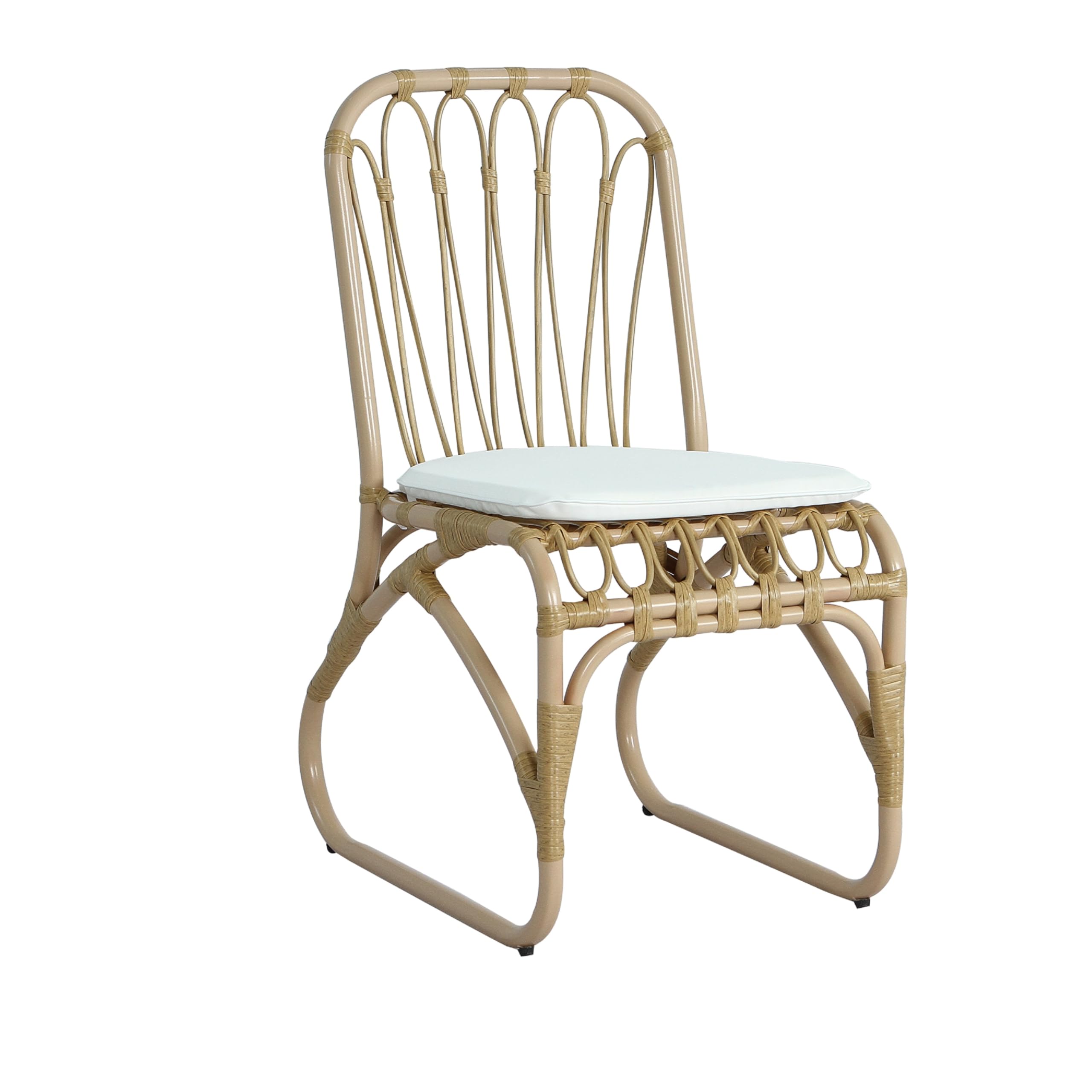 5-Piece Outdoor Patio Dining Set with Cushions