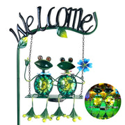 Solar Swing Garden Stake Light