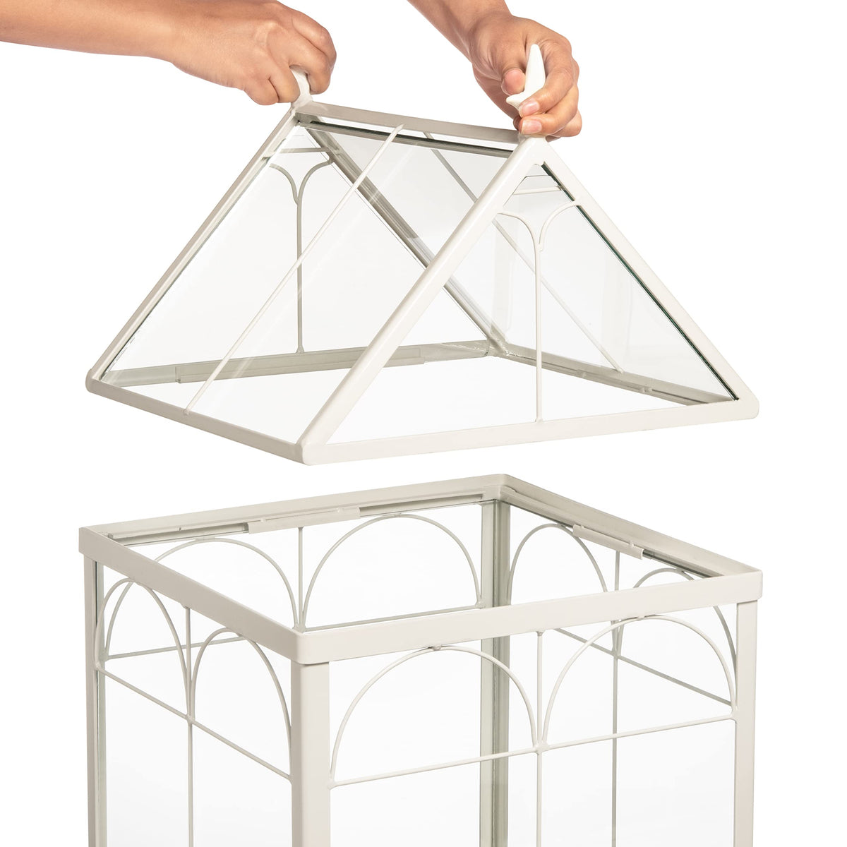 H Potter Freestanding Wardian Case Terrarium