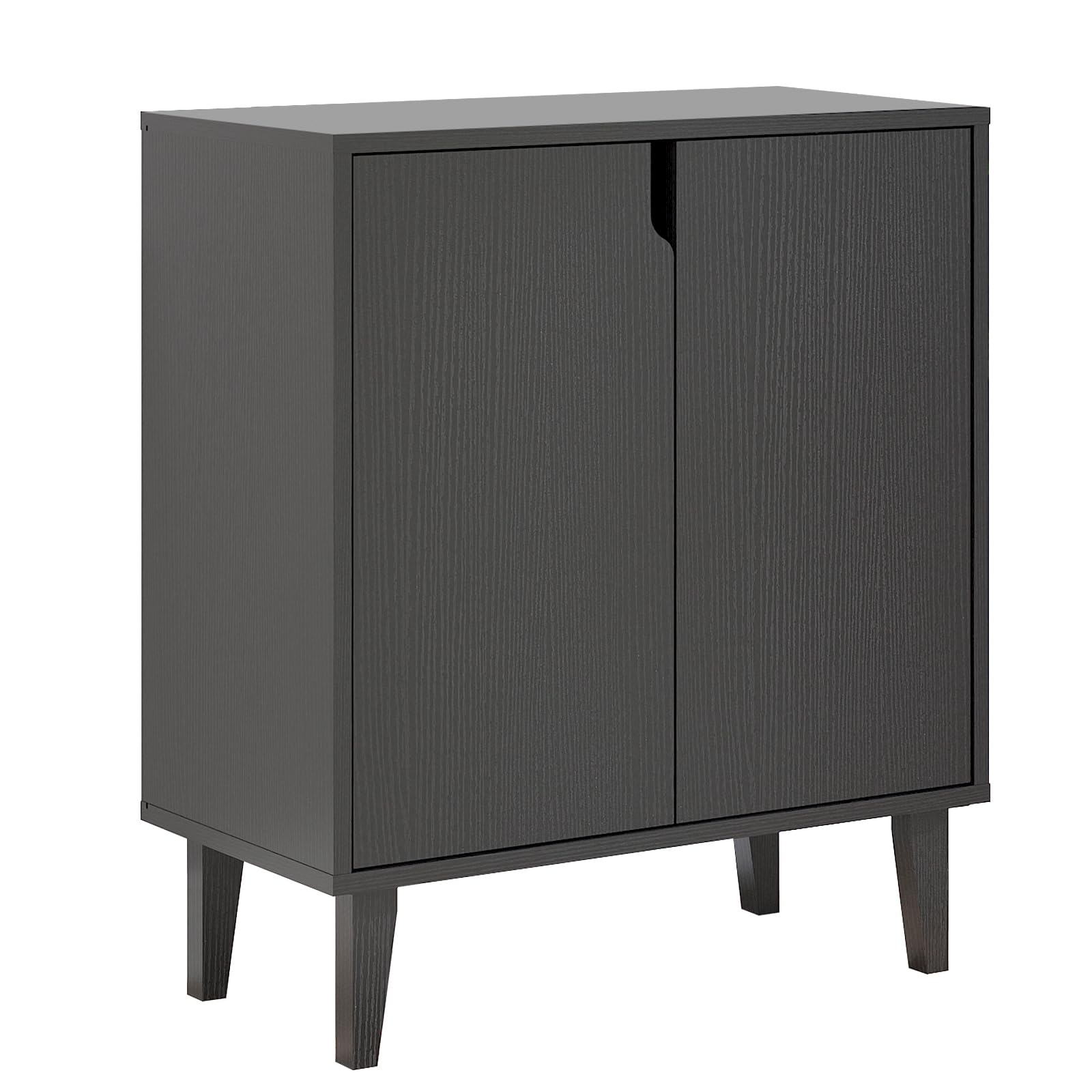 2-Door Storage Cabinet with Soft-Close Doors