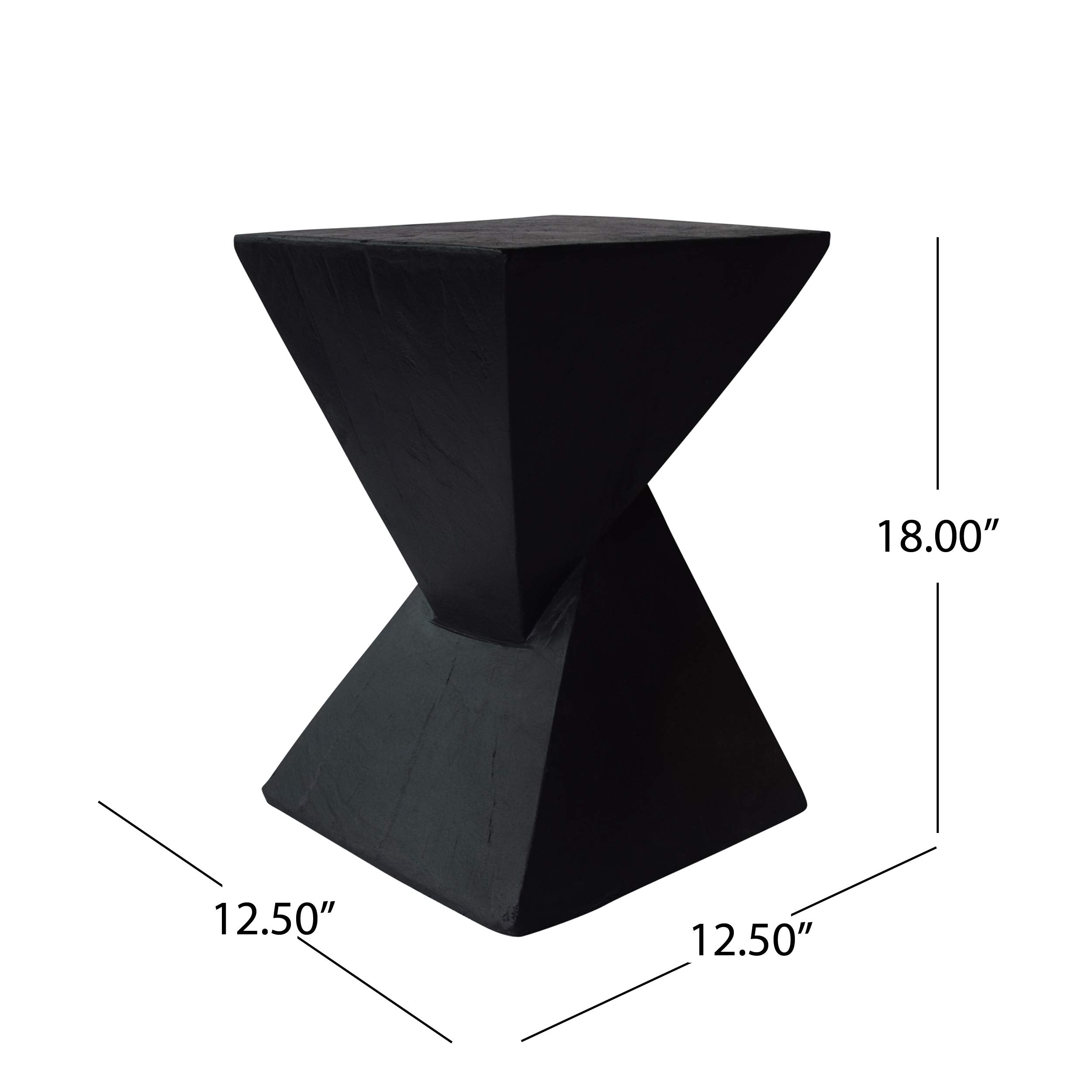 Outdoor Lightweight Concrete Accent Table