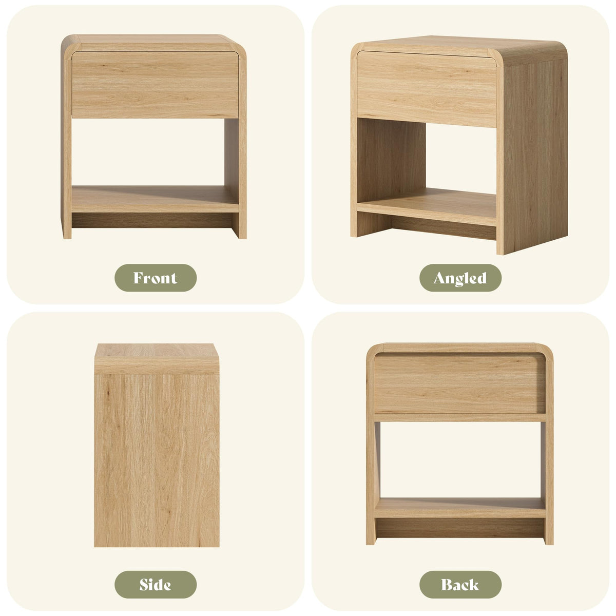 3-Piece Coffee Table Set with Drawers