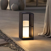 Solar Outdoor Floor Lamp with Remote Control