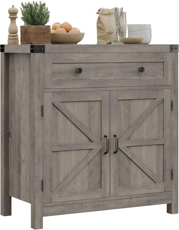 Farmhouse Coffee Bar Cabinet