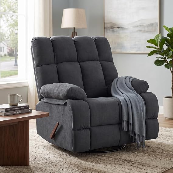 Oversized Swivel Rocker Recliner
